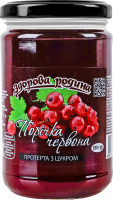 Фрукти протерті з цукром Порічка червона Здорова родина с/б 350г