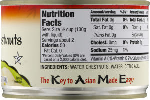 KA-ME Water Chestnuts Whole-Peeled