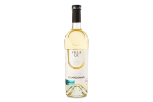 Вино Chardonnay біле сухе 9,5-14% 0,75л Villa UA