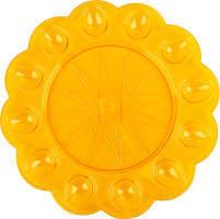 Тарілка пасхальна велика пластикова