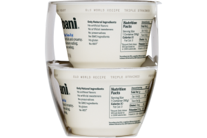 Chobani Greek Yogurt Plain Non-Fat - 4 PK