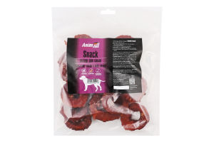 Ласощі для собак Гарбузові кільця з філе качки Snack AnimAll м/у 500г