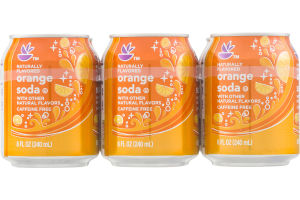 Ahold Orange Soda - 6 CT