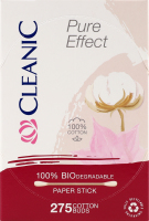 Палички ватні Пур Ефект 275шт коробка Клінік