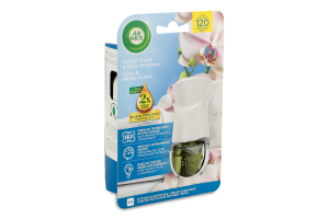 Ароматизатор воздуха электрический + флакон сменный Утренняя свежесть и цветы орхидеи Air Wick 19мл