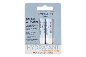 Бальзам для губ SPF30 Защита Byphasse 2x4.8г