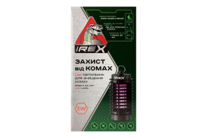 Світильник д/знищення комах LED 3Вт Irex