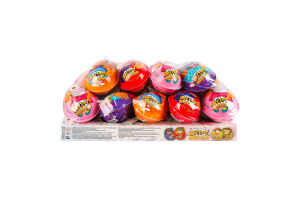 Яйце пластикове для дівчинки з цукерками та сюрпризом Mini egg Wooow п/у 30г в асорт