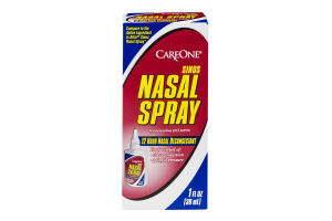 CareOne Nasal Spray Sinus 12 Hour Nasal Decongestant
