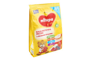 Каша молочна для дітей від 6міс суха рисова з лісовими ягодами Milupa м/у 210г