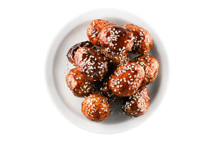 Картопля запеч.у шкір/соєв-мед.соусі ваг