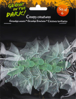 Декор д/хелловіну 14*18см 6шт в асортименті