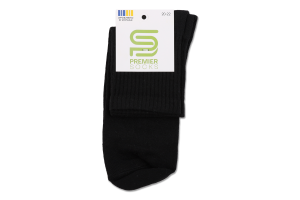 Шкарпетки Premier socks Економ вис рез чорн р20-22