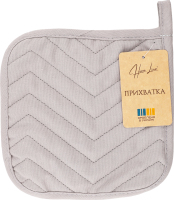 Прихватка Паста сіро-графітова напівпанама 20*20см Homeline