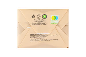 Масло сливочное 62% органическое с какао Organic Milk м/у 180г