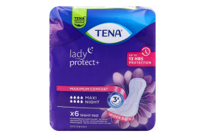 Прокладки урологічні Maxi Night Lady Tena 6шт