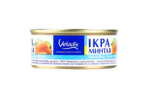 Ікра минтая пробійна Veladis сл/с з/б 100г