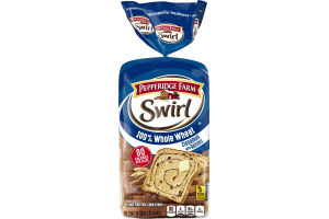 Pepperidge Farm Swirl 100% Whole Wheat Cinnamon with Raisins Bread