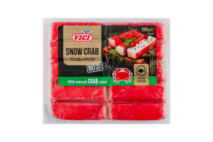 Палички крабові заморожені Snow crab Vici в/у 200г