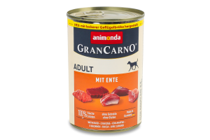 Корм д/собак з качкою 400г ж/б ГранКарно