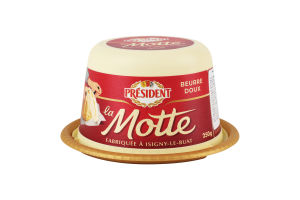 Масло кислосливочное 82% La motte President п/у 250г