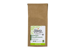 Nature's Promise Organic Ground Coffee Sumatra Decaffeinated