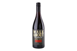 Вино 750мл 13.5% червоне напівсухе Shiraz Walk About пл