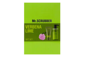 Набор подарочный Verbena lime Mr.Scrubber 3шт