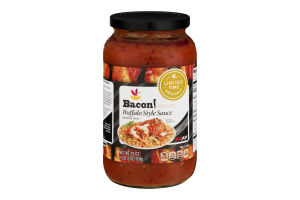 Ahold Bacon! Sauce Buffalo Style