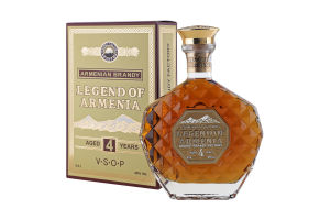 Бренди 0.5л 40% армянский 4 года VSOP Legend of Armenia к/у