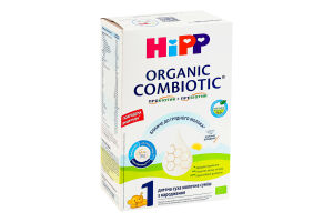 Смесь молочная сухая для детей с рождения 1 Organic combiotic Hipp к/у 500г
