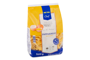 Локшина яєчна Pappardelle METRO Chef м/у 500г