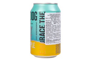 Пиво BrewDog Hazy Jane Pineapple світле з/б