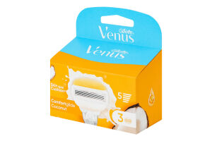 Кассеты сменные для бритья Кокос ComfortGlide Venus 3шт
