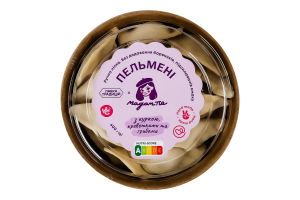 Пельмени с курицей, креветками и грибами Мадам Пе к/у 400г