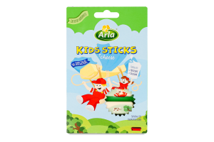 Палочки сырные 45% Kids Sticks Arla к/у 6x18г