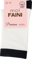 Шкарпетки жіночі Moi Faini №213104 35-37 молочний