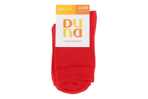 Шкарпетки дитячі Duna 4710 червоний р.16-18