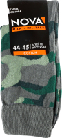 Шкарпетки чоловічі Nova Military зелений р.29-31