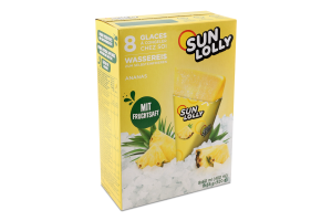 Морозиво рідке SUN LOLLY Ананас 8х60мл И186 (Данія)