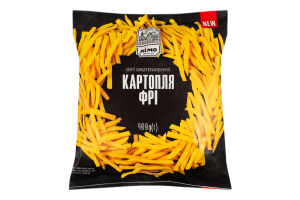 Картофель фри быстрозамороженный предварительно обжаренный Лімо м/у 400г