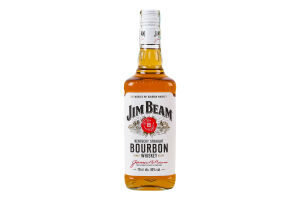 Набор Бурбон 0.7л 40% White + 2 стакана Jim Beam к/у 3шт
