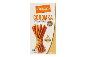 Соломка солодка 200г коробка Київхліб