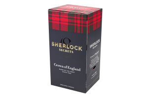 Чай Sherlock Secrets 22 шт. чорн. Корона Англії