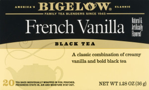 Bigelow Black Tea French Vanilla - 20 CT