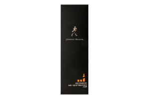 Набор Виски 0.7л 40% Black label + 2 стакана Johnnie Walker к/у 3шт