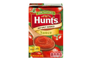 Hunt's Sauce No Salt Added