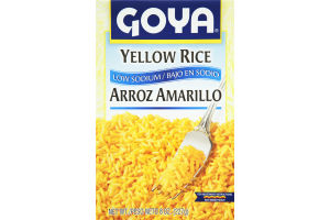 Goya Yellow Rice Low Sodium