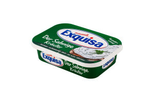 Сир 66% вершковий з травами Exquisa п/у 200г