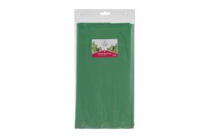 Smart Living Plastic Table Cover 54" x 108" Green
